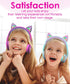 FosPower Kids Headphones with LED Cat Ears (Safe Volume Limit 85 dB), 3.5mm On-Ear Wired Headphones with Laced Tangle-Free Cables for Boys/Girls/S...