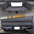 HERCOO License Plate Lights Lamp Lens Black Housing Compatible with 1999-2015 F150 F250 F350 F450 F550 Super Duty Bronco Excursion Expedition Expl...