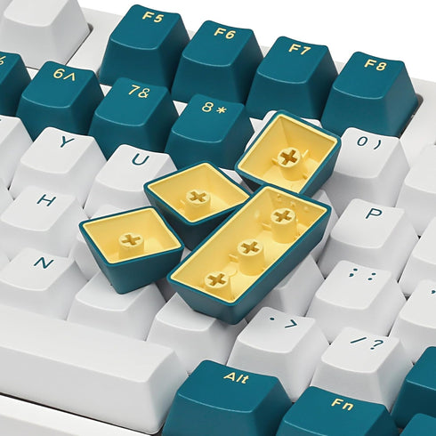 Happy Balls Keycaps Doubleshot PBT Keycap Set Custom OEM Profile Cherry MX Keyset for 61 63 64 66 68 84 87 96 100 104 108 MX Switches Mechanical K...