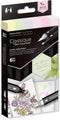 Spectrum Noir Classique ‘Hint of’ Blend Twin Tip Blendable Alcohol Based Marker Set with Japanese Nibs-Pack of 6-Perfect for Colouring, Drawing & ...