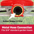 Chapin 4998: 8-Pattern Metal Circle Sprinkler, 360 Degree Sprinkler Head for Small Gardens and Lawns, Up to 40 ft Coverage Area, Lawn Sprinkler, S...