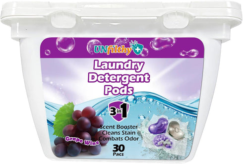 UNfilthy Concentrated Grape Wine Laundry Pacs (30)...