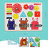 TOY Life Wooden Busy Board Montessori Toys for Toddlers Activity Board Sensory Toys for Toddlers 1-3 Busy Board for 1 Year Old Travel Toy Educatio...
