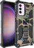 Asuwish Phone Case for Samsung Galaxy S23 5G with Tempered Glass Screen Protector and Stand Hybrid Rugged Magnetic Back Camo Protective Cell Cover...