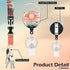 landscape Lanyards for Id Badges, Personalized Retractable Badge Holders with Keychain, Funny Id Card Holder Vertical ID Protector Clips for Women...