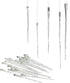 Department 56 Christmas Basics Glass Icicles Hanging Ornament Set, Various Sizes, Clear...
