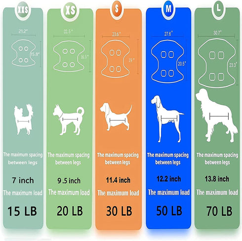 Pet Grooming Hammock for Dogs & Cats, Pet Grooming Hammock, Pet Grooming Sling, Dog Grooming Harness, Restraint Bag, Helper, Pet Nail Clip Bag for...