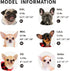 Frienperro Small Dog Shirt, 2-Pack Dog Clothes for Small Dogs Girl, Breathable Cotton Striped Teacup Chihuahua Clothes, Sleeveless Small Yorkie Pu...