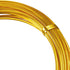 32.8 Feet Aluminum Wire, Bendable Metal Craft Wire for Making Dolls Skeleton DIY Crafts (Gold, 1.5 mm Thickness)...