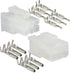 Molex 6 Circuit Wire Connector - 2 Complete Conn. w/Pins Mini-Fit Jr ™...