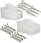 Molex 6 Circuit Wire Connector - 5 Complete Conn. w/Pins Mini-Fit Jr ™...