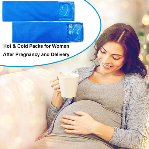 Reusable Perineal Cooling Pad for Postpartum & Hemorrhoid Pain Relief,Hot and Cold Pads for Postpartum Essentials, Hot & Cold Packs for Women Afte...