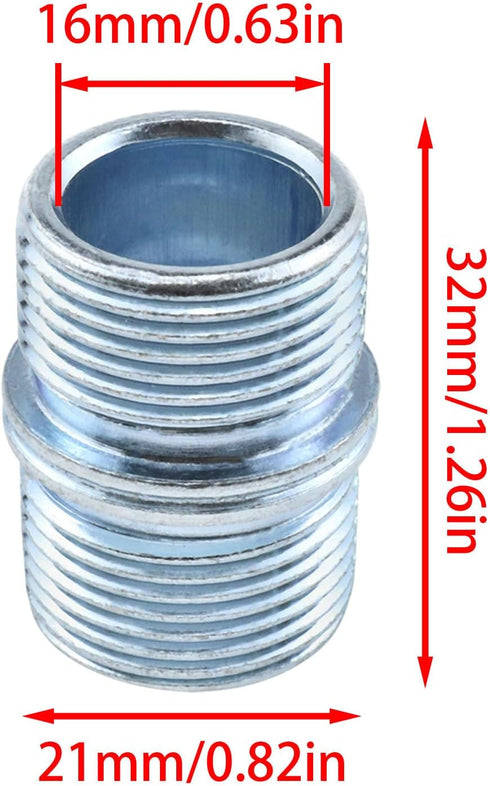 Lovelysp-Metal Frame Connector 1 inch /25.4mm Cable Tray Unit Rod Connector Suitable for Glass Shelves, Storage Racks, etc. -4pcs...