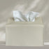 Hirano's BAZAAR Aesthetic Vegan Leather Cover for Disposable Paper Hand Towel Box, Compatible with Kleenex Paper Hand Towels (Bone)...