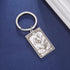 TEAMER Skeleton Tarot Cards Keychains Stainless Steel Amulet Marigold Tarot Card Major Arcana Keyring for Keys Cars Bags...