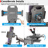 APPS2Car Sturdy CD Slot Phone Mount with One Hand Operation Design, Hands-Free Car Phone Holder Universally Compatible with All iPhone & Android C...