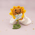 Friendship Gifts for Women Best Friend Keychain for Women Sunflower Crochet Doll Friends Gifts 3 inch Knitted Wool Doll with Positive Card...