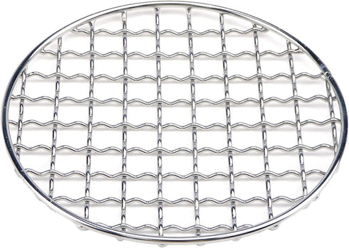 Cooling Rack Stainless Steel Metal Wire Rack Barbecue Carbon Baking Net Grill Square Cooling Rack 130×130mm/5.12×5.12in, Round...