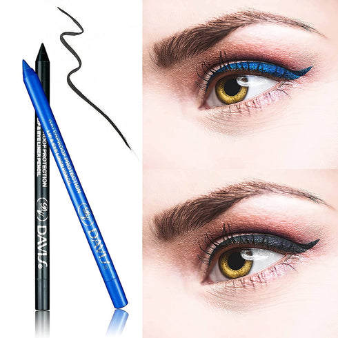 15 Colors Eyeliner Pen Set, Eyeliner Pencil Set, Waterproof Colorful Eyeliner Kit Long Lasting Eyeshadow Pencil Professinal Eye Makeup Set Pearl E...