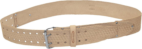 McGuire-Nicholas 960 2-Inch Roller Buckle Belt in Tan Saddle Leather...