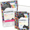 Game On! Video Gamer Birthday Party Fill In Invitations, 20 5"x7" Fill In Cards with Twenty White Envelopes by AmandaCreation...