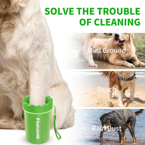 Dog Paw Cleaner, Dog Paw Washer, Paw Buddy Muddy Paw Cleaner, Pet Foot Cleaner for Small Medium Breed Dogs and Cats (with 3 Absorbent Towel)...