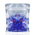 Blue Solid Polypropylene Cap, Red Silicone Septa with Ribbed Thread Screw Cap, Accessary for 1.5ml 18.ml 2ml 9-425 HPLC Autosampler Pack of 100...