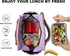 Joymee Lunch Bag Women Insulated Lunch Box Reusable Leakproof Large Spacious Cooler Tote for Women Men Adult with Bottle Holder and Side Pockets f...