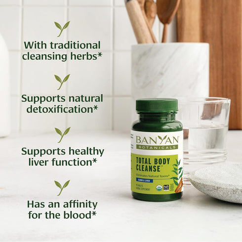 Banyan Botanicals Total Body Cleanse – Organic Cleanse Supplement with Amla & Manjistha – Supports Healthy Digestion, Detox, & Natural Cleansing* ...