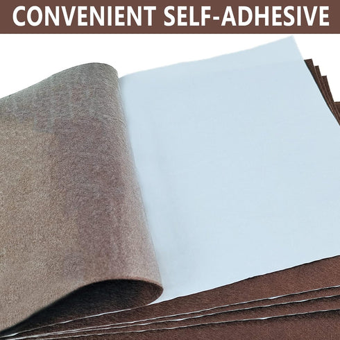 Jtnohx Self Adhesive Felt Sheets, 11 Pieces Stiff Sticky Felt, 8"x12" Felt Sheets with Adhesive Backing for Crafts, Felt Drawer Liner for Jewelry ...