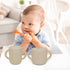 2 in 1 Silicone Food Storage and Drink Containers for Babies and Toddlers, BPA-Free (Tan)...