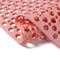 Nonslip Bathtub Mat Extra Soft TPE Bath Mat for Kids, Machine Washable Bathroom Shower Mat, Smooth/Non-Textured Tubs Only, 30L x 17W Inch (Pink)...