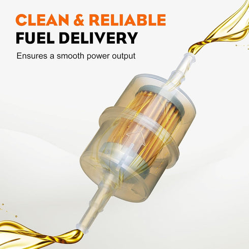 HIPA 24 050 13-S Fuel Filter or Kohler 24 050 02 CH20S CH25S, CH670S CH730S CH750S LH640S LH685S LH690S LH750S LH755S, SV720S to SV740S Engine 15 ...