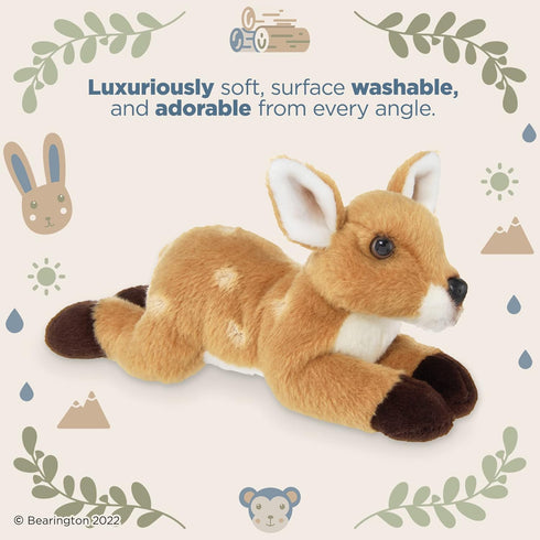 Bearington Lil' Ember Small Plush Stuffed Animal Fawn, Deer 9 inches...