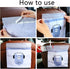 60pcs Easy StickOn Disposable Car Trash Bags,Waterproof Garbage Bags,Durable Kitchen Storage...