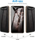 JETech Privacy Screen Protector for iPhone 11 Pro, iPhone Xs and iPhone X 5.8-Inch, Anti Spy Tempered Glass Film, 2-Pack...