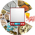 AMIR Digital Kitchen Scale, 500g/ 0.01g Mini Pocket Jewelry Scale, 100g Calibration Weight, Cooking Food Scale with Back-Lit LCD Display, 2 Trays,...