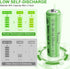 Rechargeable AA Batteries for Solar Lights 600mAh Double AA Battery 1.2V AA Rechargeable Batteries Solar Battery Batteries AA Size Garden Lights, ...