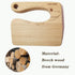Wooden Kids Knife for Cooking,Kid Safe Knives,Kitchen Toy,Chopper,Vegetable and Fruit Cutter (For 2-8 Years Old)...