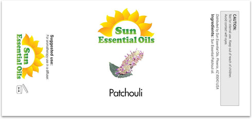 Sun Essential Oils 8oz - Patchouli Essential Oil - 8 Fluid Ounces - Patchouli Oil - Aromatherapy Oils - Patchouli Essential Oil for Candle Making ...