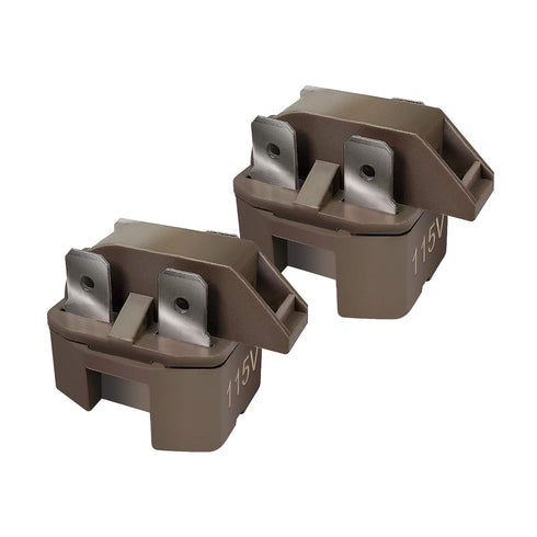 Runner Refrigerator Freezer Compressor PTC Start Relay for Frigidaire Gibson GE Whirlpool Ropper Kenmore Replaces 32330 WP2262185 WR07X26748 4387913 216594300 (2 Pack)