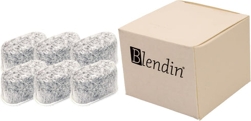 Blendin Charcoal Water Filter,Compatible with Sears Kenmore Coffeemakers, 367101 (6 Pack)...