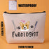 Furologist Funny Puppy Stylist Cute Dog Groomer Cosmetic Bag Dog Groomer Survival Kit Zipper Pouch Pet Grooming Gifts...