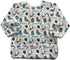 MUMBABY Baby Bib Sleeved Shirt with Pocket 1-3 Years Old Toddler Smock, Waterproof and Washable (Summer Bike)...