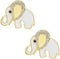 Elephant Brooches Crystal Rhinestone Elephant Pin Brooch for Women, Elephant Gifts for Elephant Lovers, Cute Animal Elephant Brooch Pins for Backp...