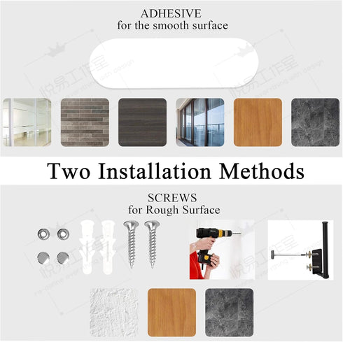 Paper Towel Holders,Paper Towels Rolls,Paper Bulk- Self-Adhesive Under Cabinet Wall Mount Countertop,Both Available in Adhesive and Screws,for Kit...