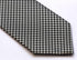 Intrepid Handmade, Executive Wardrobe Accessory, Black and White (Tuxedo Color) Houndstooth 3.4" Silk Jacquard Woven Men's Necktie Tie...