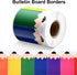 49 Feet Bulletin Board Borders School Themed Decorative Stickers Confetti Teaching Press Border for School Classroom Chalkboard Decoration...
