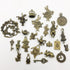 iloveDIYbeads 40pcs Antique Bronze Alice in Wonderland Fairy Tales Tea Party Steampunk Victorian Charms for Jewelry Making (M076)...