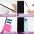 Office Desk Accessories 2pcs Monitor Memo Board Computer Message Board Office Supplies for Women Men Computer Sticky Note Holder with Functional A...